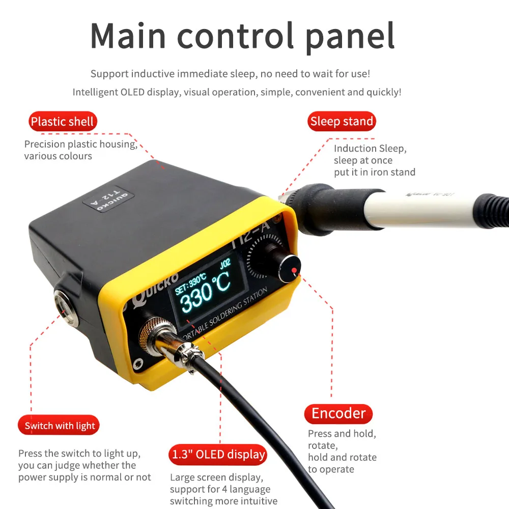 T12-A Cordless Soldering Station Soldering Iron for Dewalt/for Makita/for Milwaukee Battery Li-ion Portable repair Power tools