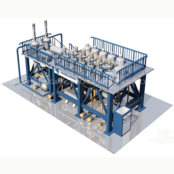Fuel transformer gear truck base oil distillation machine