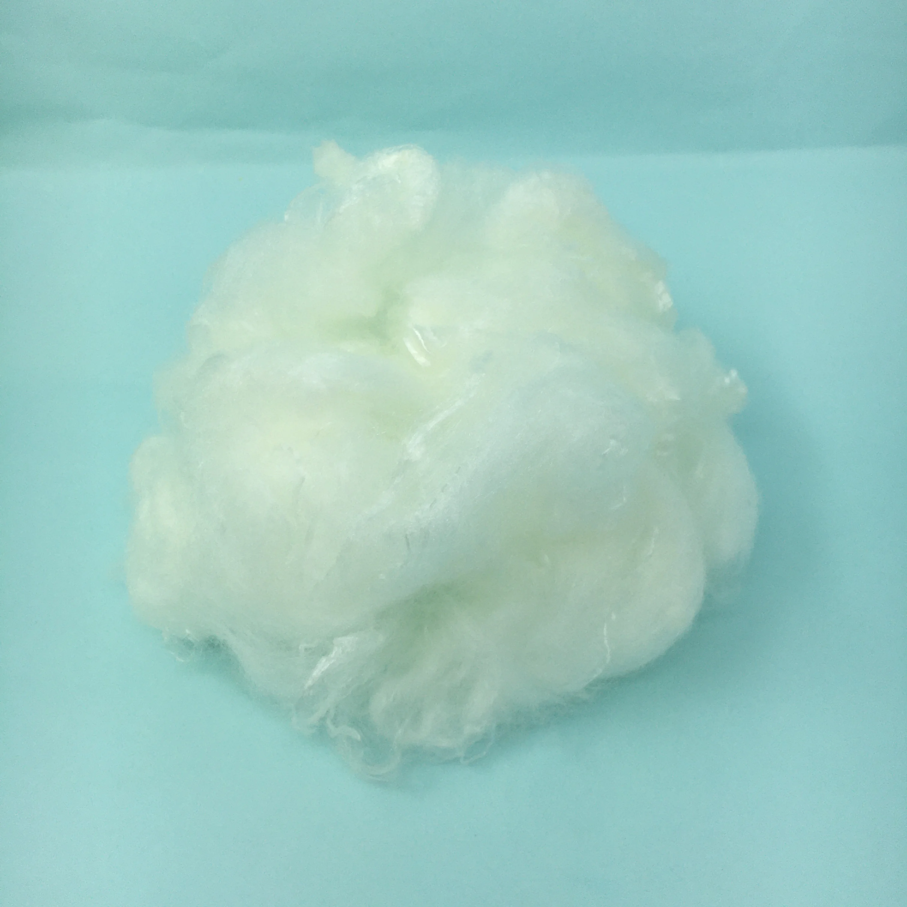 Pet flake 2D modacrylic bibre material wool like acrylic staple fiber