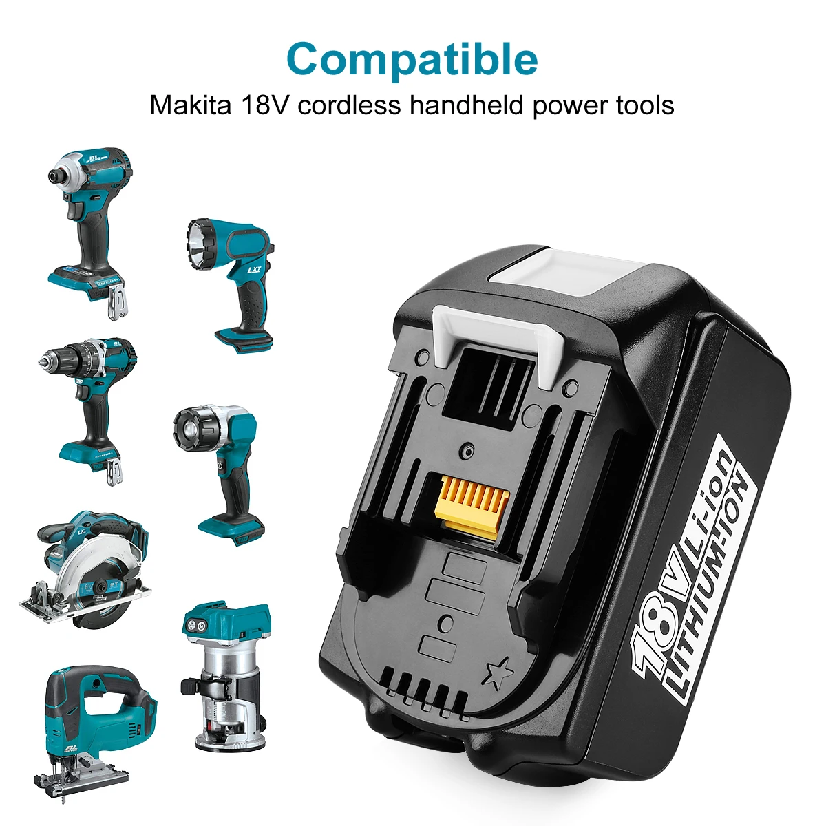 P10 BL1860B сменный аккумулятор подходит для батареи makita 18V