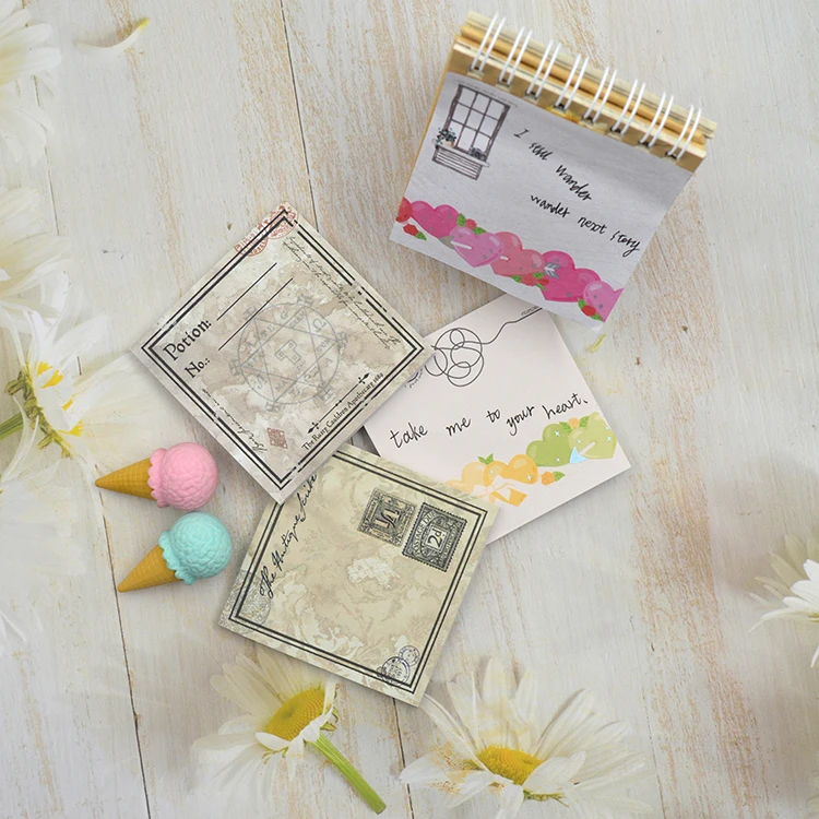 Manufacturer Wholesale Sticky Notes Cute Shape Stationery Sticky Note Memo Pad Student Memopad