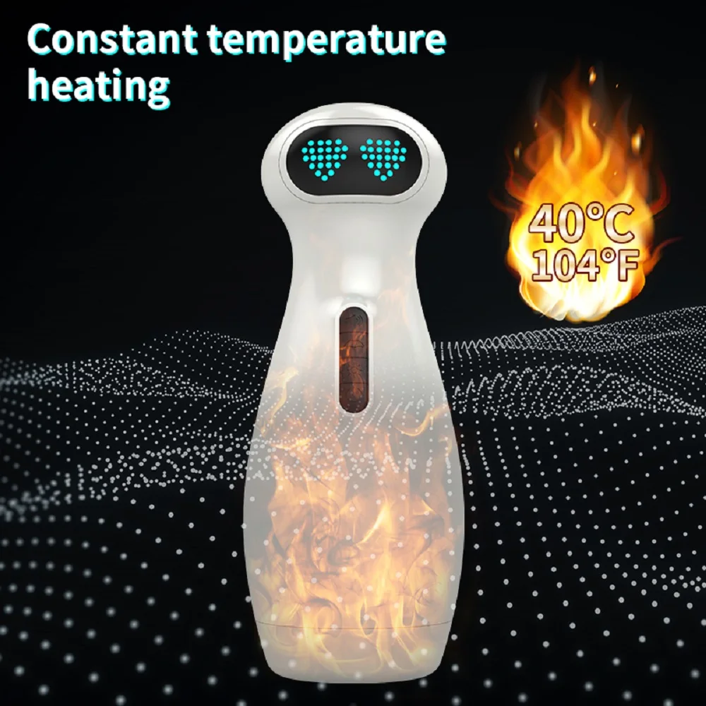 New EU Popular Robot ET Male Automatic Sucking Heating Vagina Masturbation Cup Real oral Masturbator Adult Sex Toys For Men