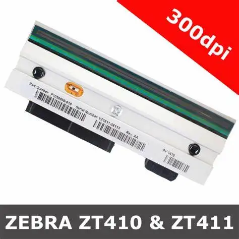 New Parts Thermal Printhead Used For Zebra ZT400 ZT411 300DPI Label Barcode Printer Print Head P1058930-010