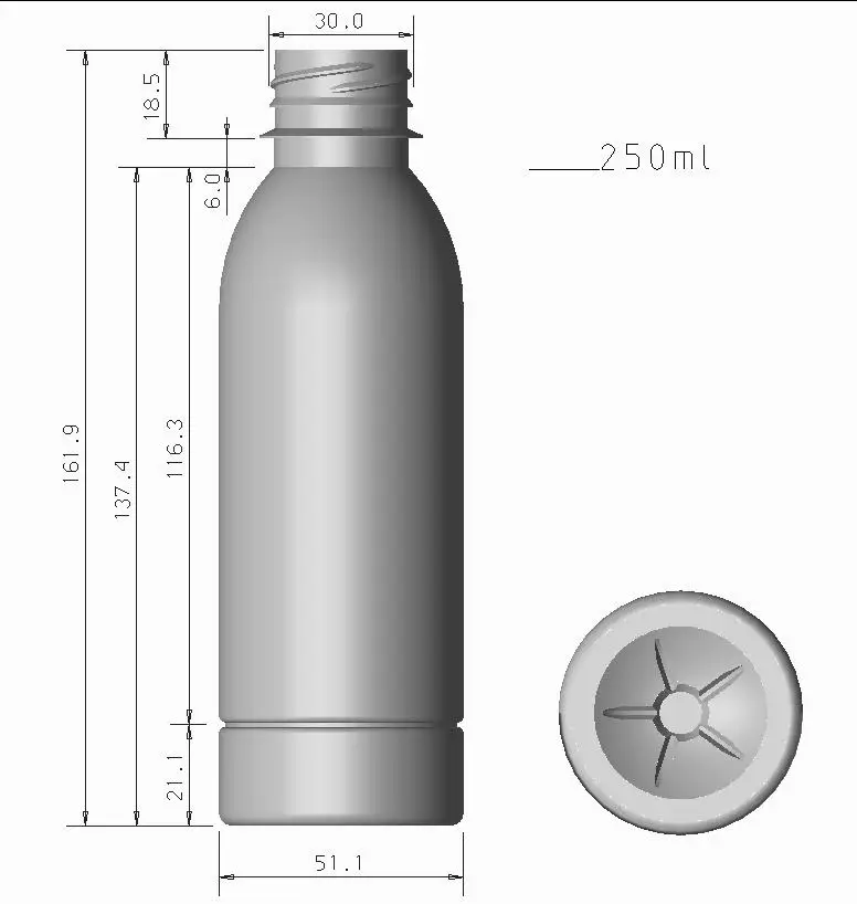 4 cavity pet blow mould