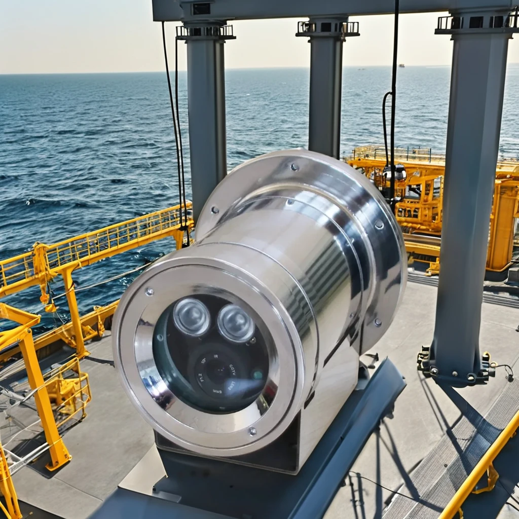 WTAU EX Type CCTV Monitoring System for Offshore Platforms Industrial Environments Manufacturing Plants Machinery Repair Shops