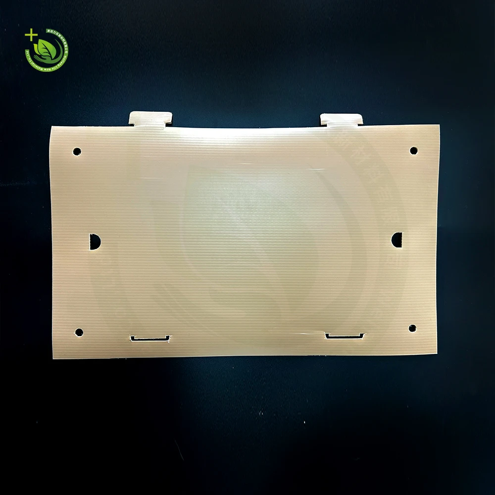 Custom Wind-resistant Corrugated Plastic Tree Guard Tree Protector Vine Guards Shelters Seedling protection Tubes Plant Wraps
