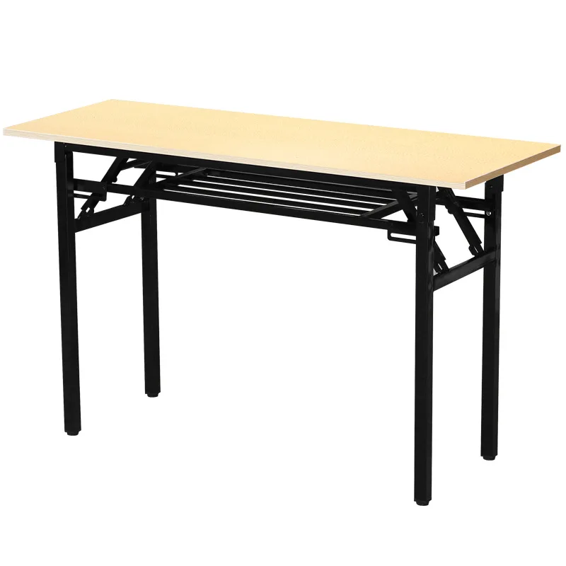 LX High quality folding portable training table adjustable computer desk office furniture
