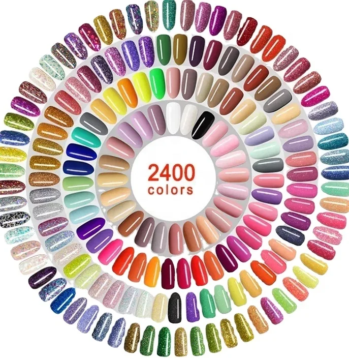1000 Colors Bright Gel Polish Lacquer Nude Pink Yellow White Nails Liquid Gel For Sales