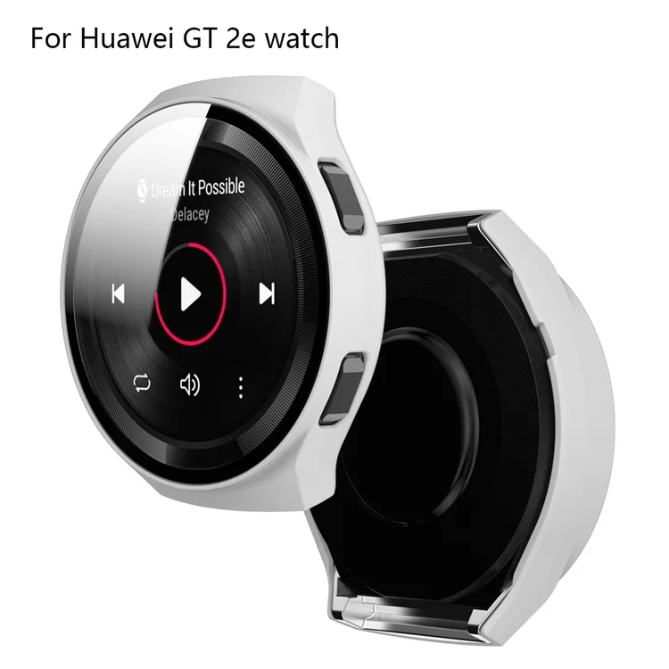  BOORUI впрыска масла закаленное стекло часы чехол для Huawei Часы GT2e ПК экрана с высоким разрешением Смарт-часы