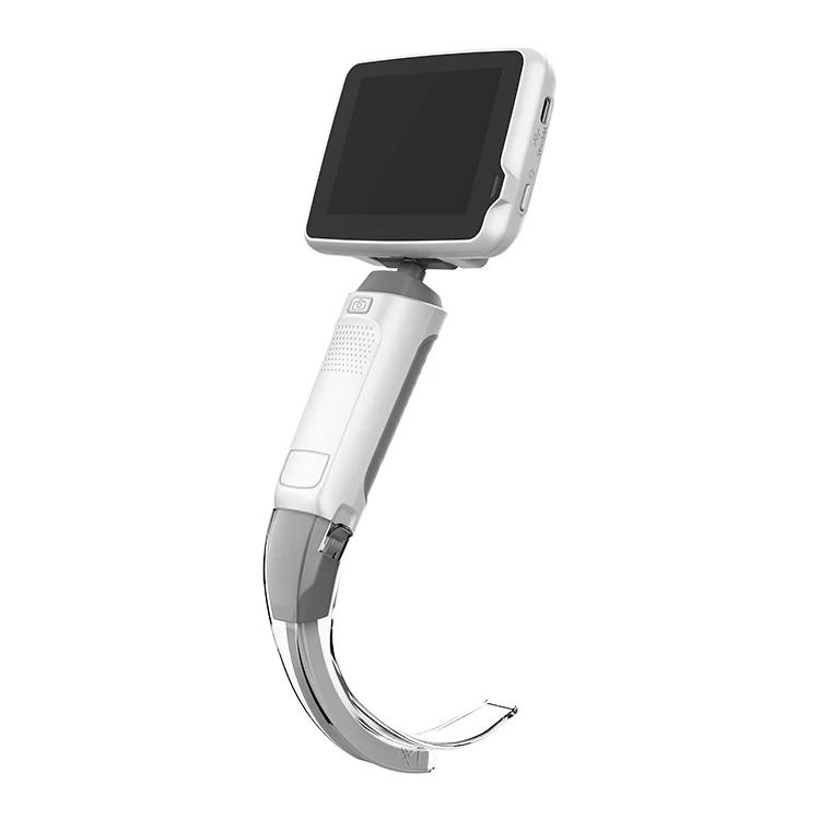 Portable anesthesia Laryngoscope HD Image Handheld optical fiber video laryngoscope