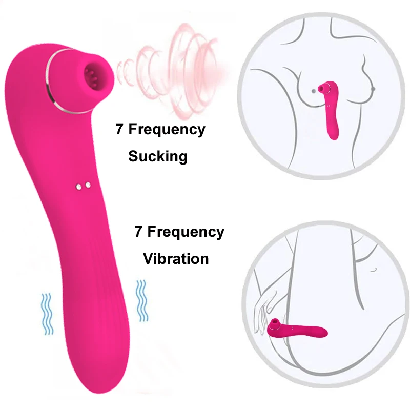 
Popular vagina suck vibrator 7 speeds strong vibrating sucker oral sex toys sucking vibrator sex toy women 