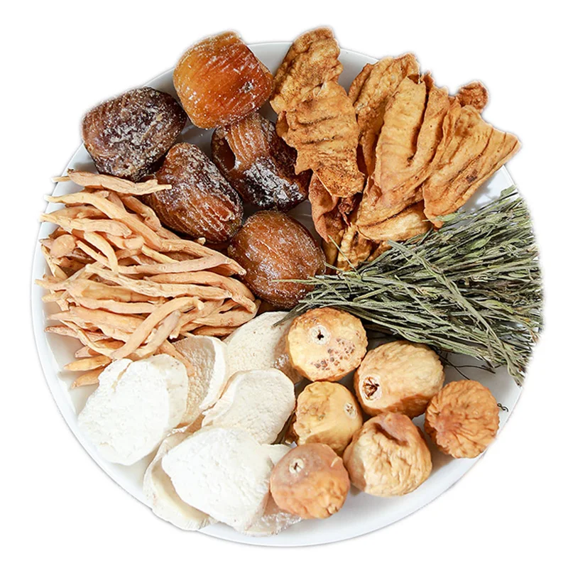 Chinese Wholesale Shuangjin decoction Individual packaging Dauphin ginseng one-horn golden chicken inner golden FIG jujube yam