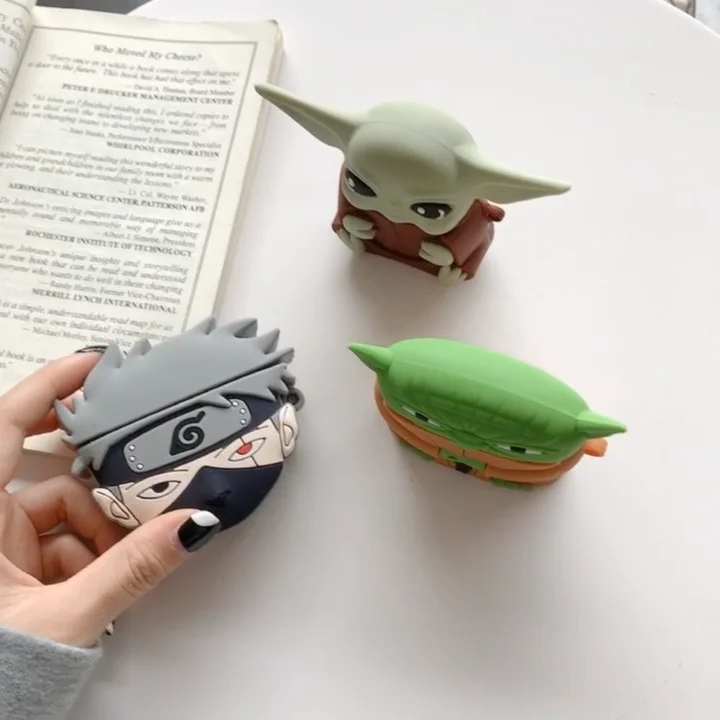 
 Silicone Cases Anime Cartoon for Airpod for Girls Women Men, Fashion funny Animal Design, 3d for airpod case  