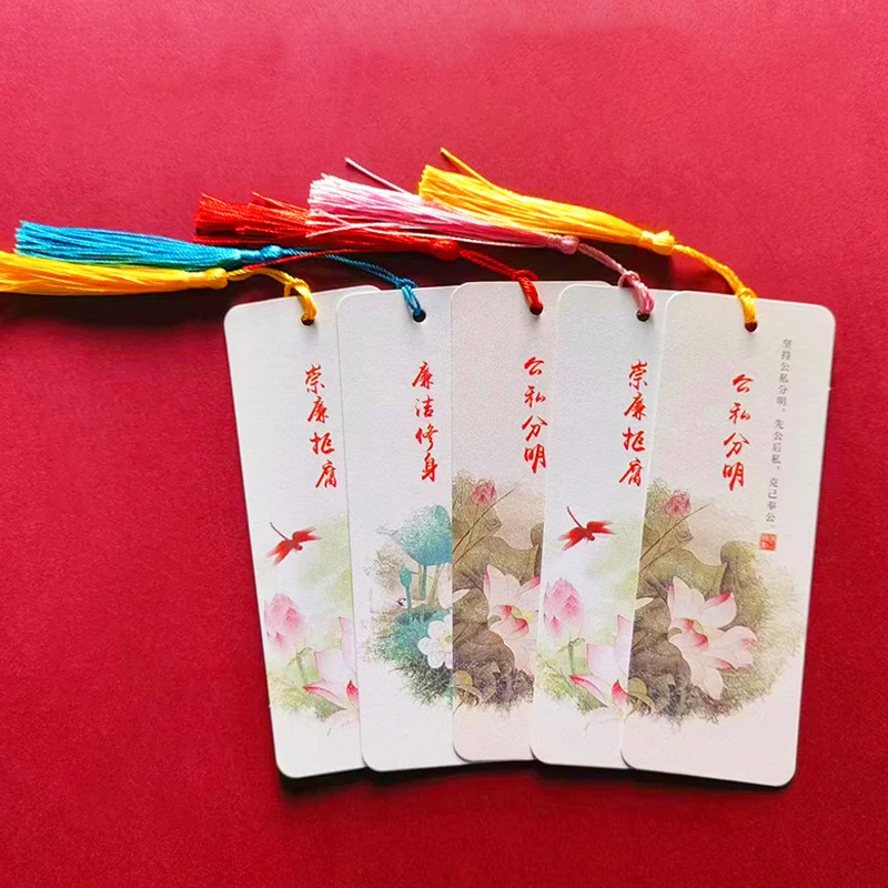 Симпатичная Закладка на заказ из мультфильма бумажная с напечатанным логотипом присоске рекламная Подарочная