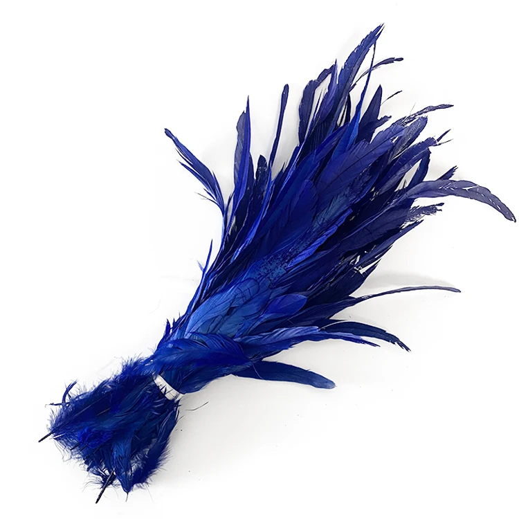 25-30 cm Coque Feather Plumas rooster tail feather Cocktail feather for fashion Garment dress