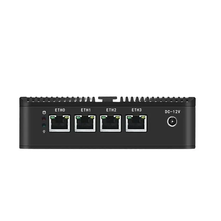 Intel Atom E3845 четырехъядерный процессор 1 91 ГГц 4 Lan i211 GbE Ethernet сетевой мягкий маршрутизатор HDMI VGA Mini PC