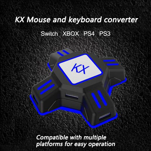 New multi-function mouse and keyboard inverter for ps4/ps3/xbox/switch console