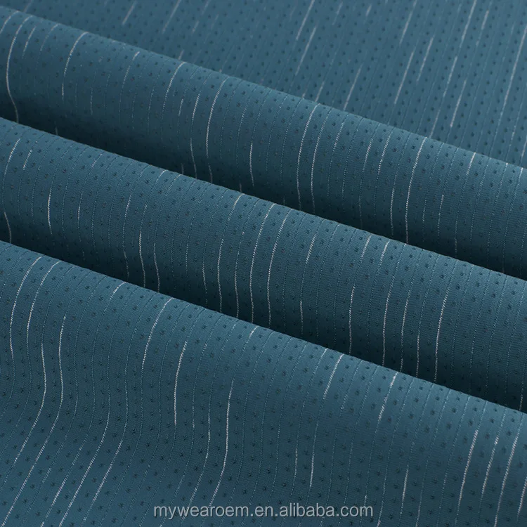 Sport yoga running meshed fabric for tshirt 80% nylon 5% polyester 15% spandex lightweight material 170g