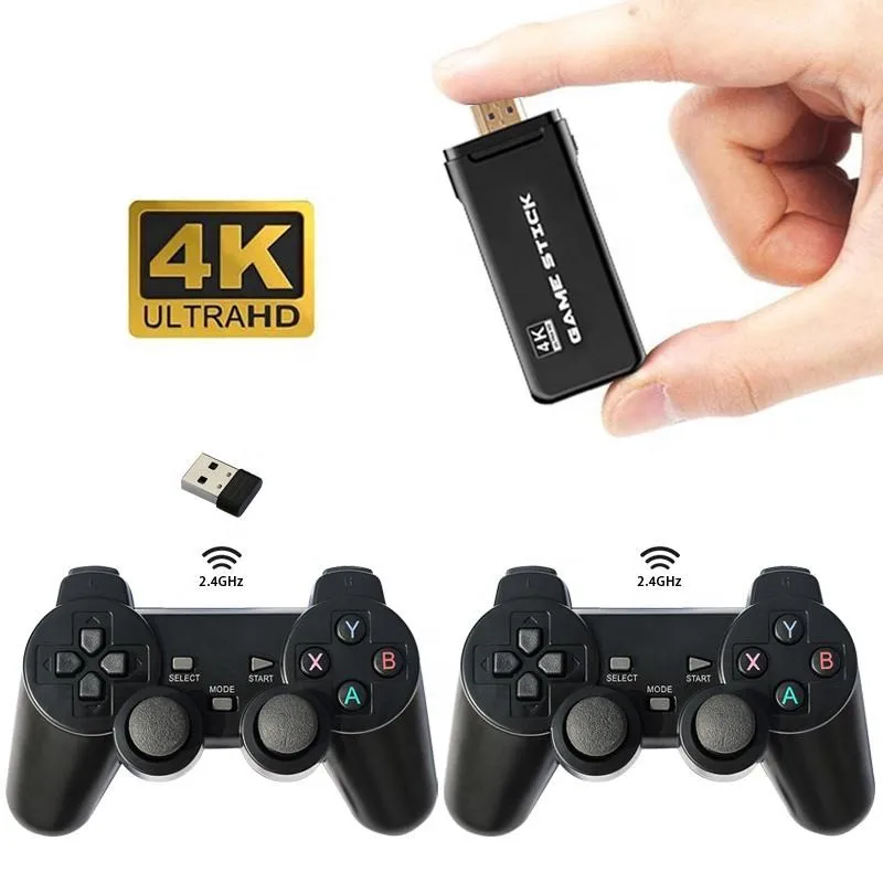  Игровой ретро-джойстик 4K для 2 игроков аркадная консоль