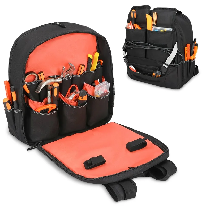 New Arrival Gardening Tool Kit Holder Oxford Backpack  Gardening Tools Organizer Tote Lawn Yard Bag