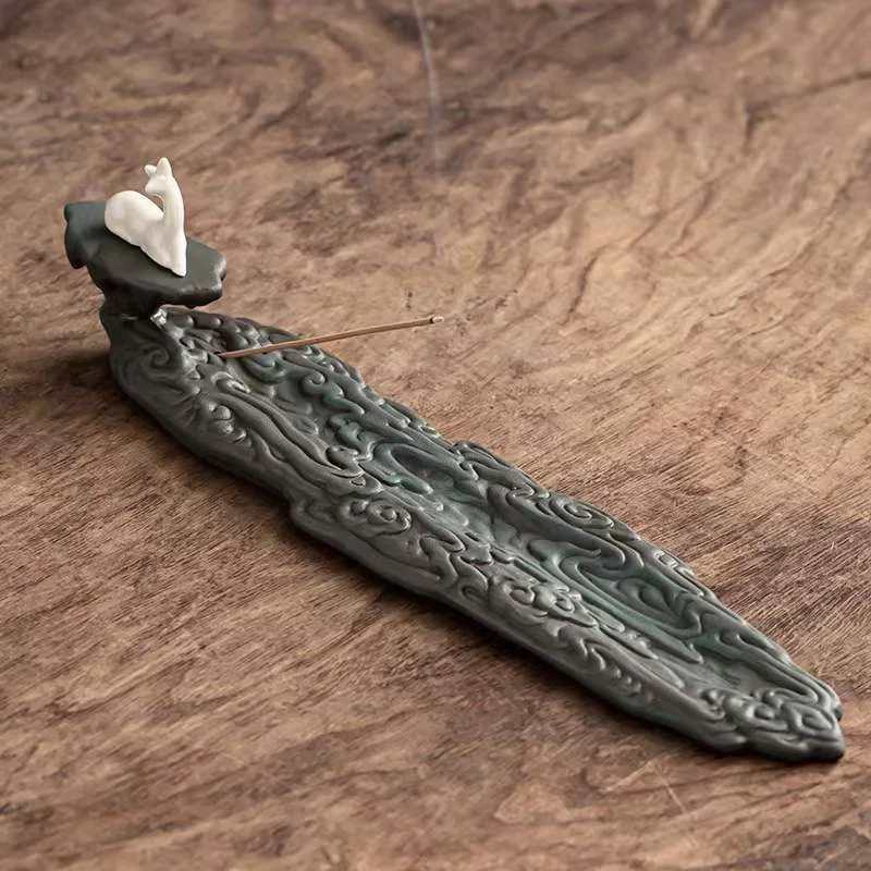 Wholesale Factory Low Price Low MOQ High Quality Artistic Ceramic Incense Holders Burners for Incense Stick for Home Decor