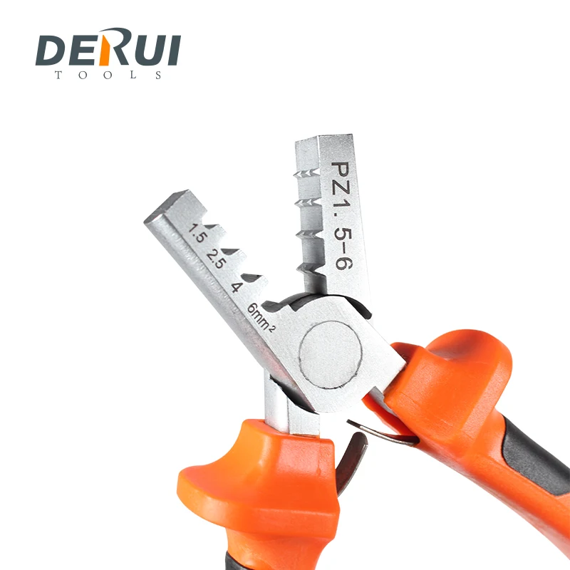 
PZ1.5-6 germany style small crimping plier for cable lugs 