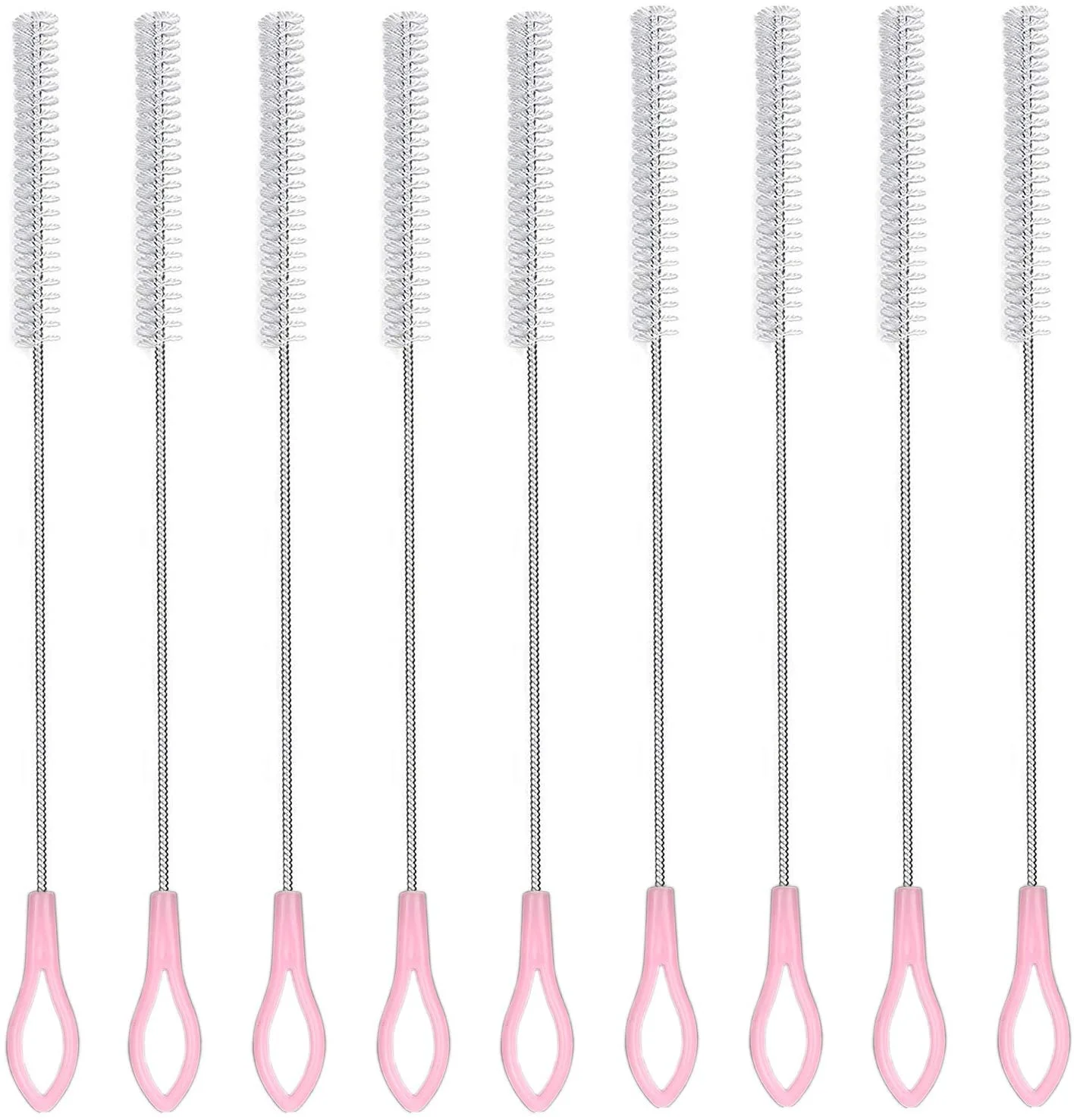 Stainless Steel Wire Cleaning Brush for Bottles Straws Cleaning Brush Baby Breast Pump Pipe