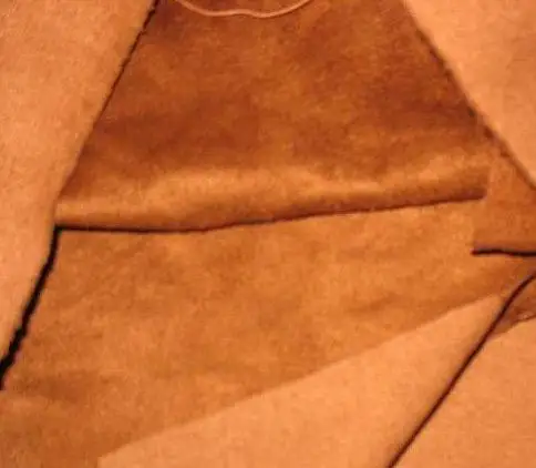 Polyester synthetic suede fabric