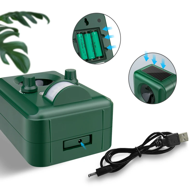 Wholesale Certificated bird animal repellent ultrasonic dog repeller Pir Sensor