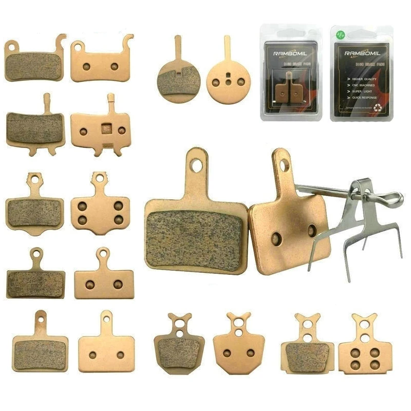 Copper Based Sintering Plate Bike Disc Brake Pad M355 M466 for Performance Bike Downhill bike