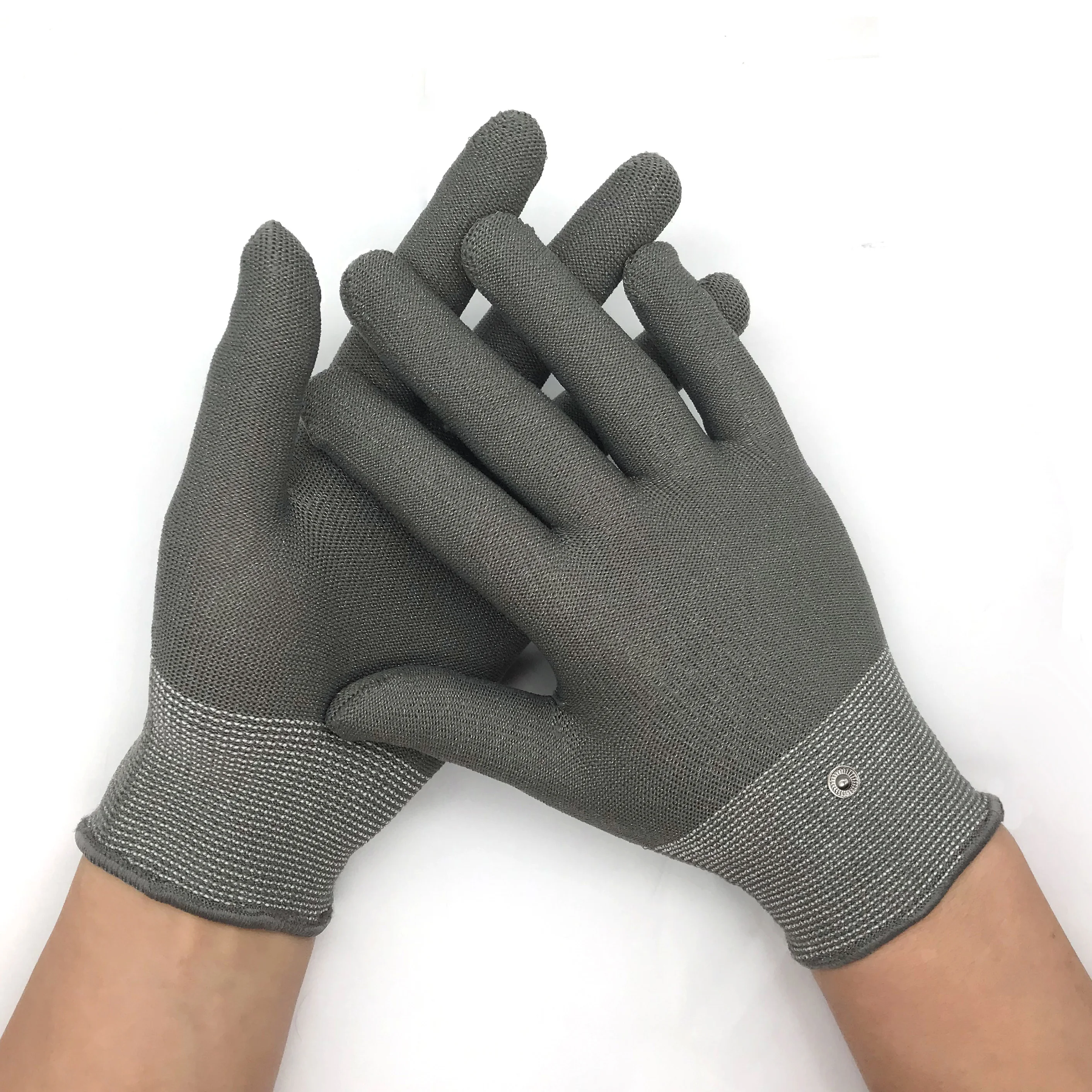 Лидер продаж, Акупунктура тела, Токопроводящая перчатка из серебряного волокна для массажа физиотерапии