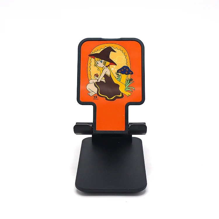custom mobile phone holder telescopic folding multi-function tik tok cell phone stand