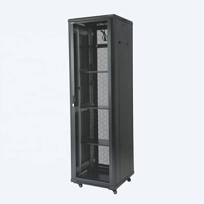 Server Rack 6u 9u 12u 15u 18u 22u 27u 32u 37u 42u 47u 19 Inch Network Cabinet SPCC Cold Rold Steel Thickened Standard Cabinet
