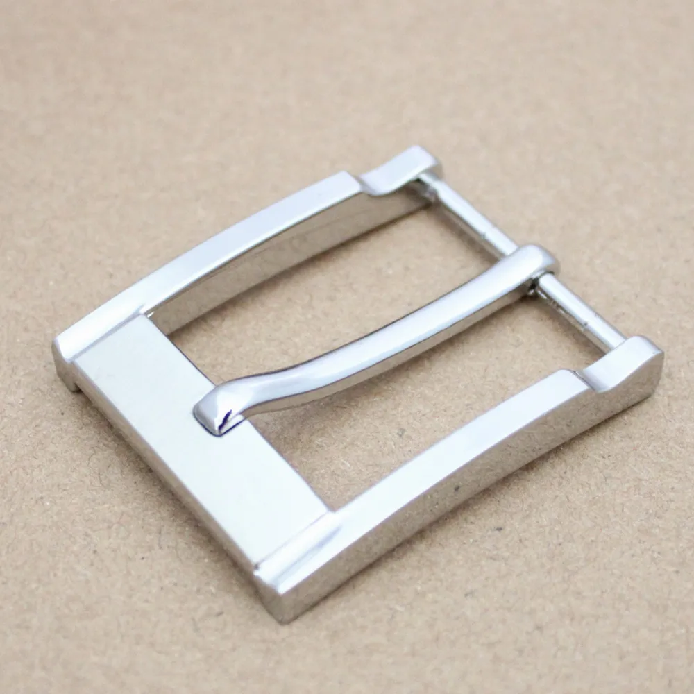 unisex hot sale classic zinc alloy pin buckle casual fabric belt buckle