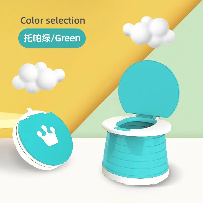 Hot Selling Pp Material Travel Foldable Child Toilet New Design Easy Cleaning Folding Baby Toilet