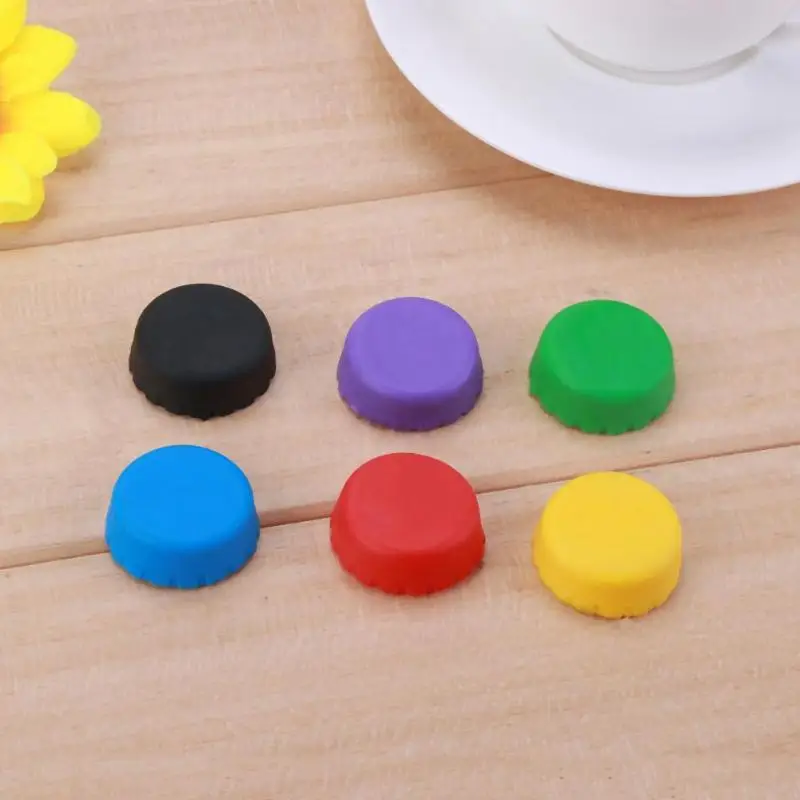 Kitchen Gadgets Reusable Multicolor Sealer Covers Silicone Bottle Caps For Soda Bottle