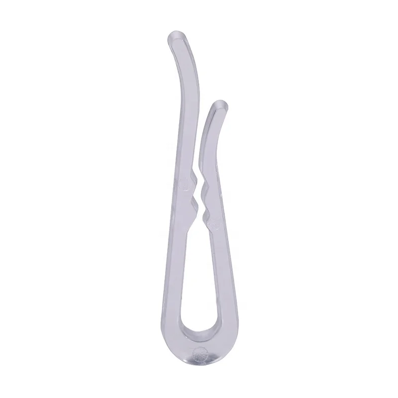 
Transparent shirt clip elastic not easy to break shirt underwear clip small portable thickened high toughness clip 