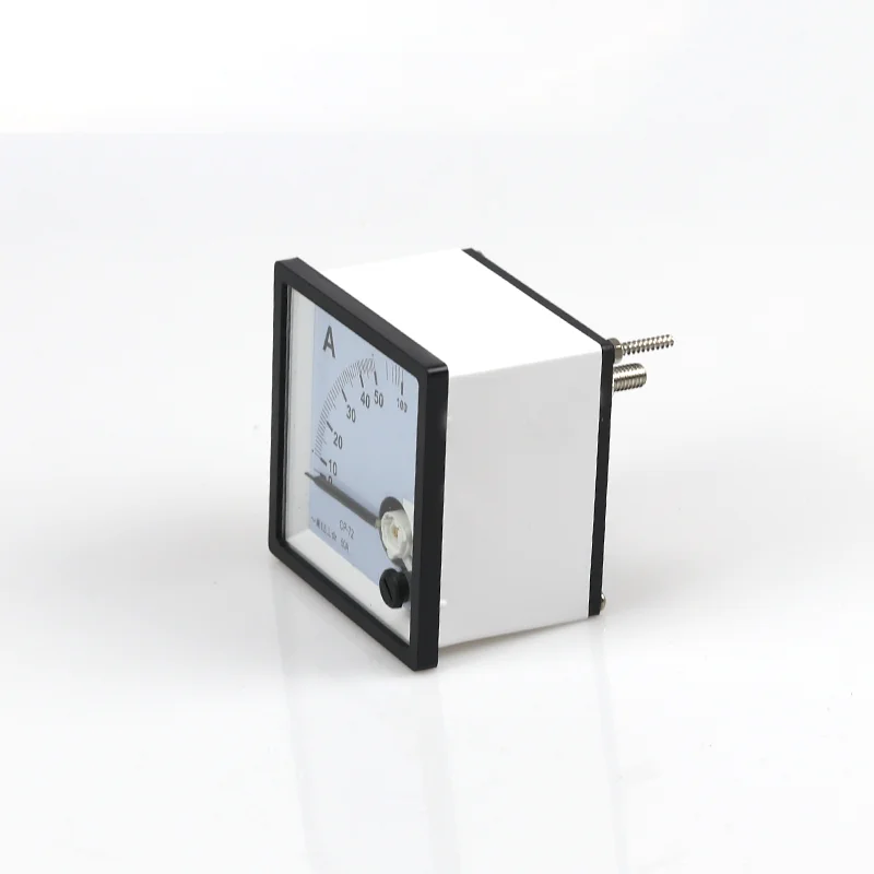 Hot sales panel meters CP--72 50A amp meter 72*72 analog dc amp meter