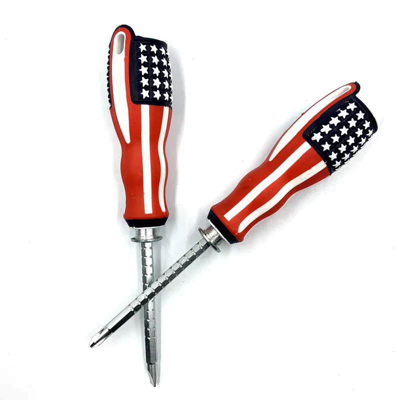 
Professional USA handle 1 guy 1 flower tool set retractable screwdriver 