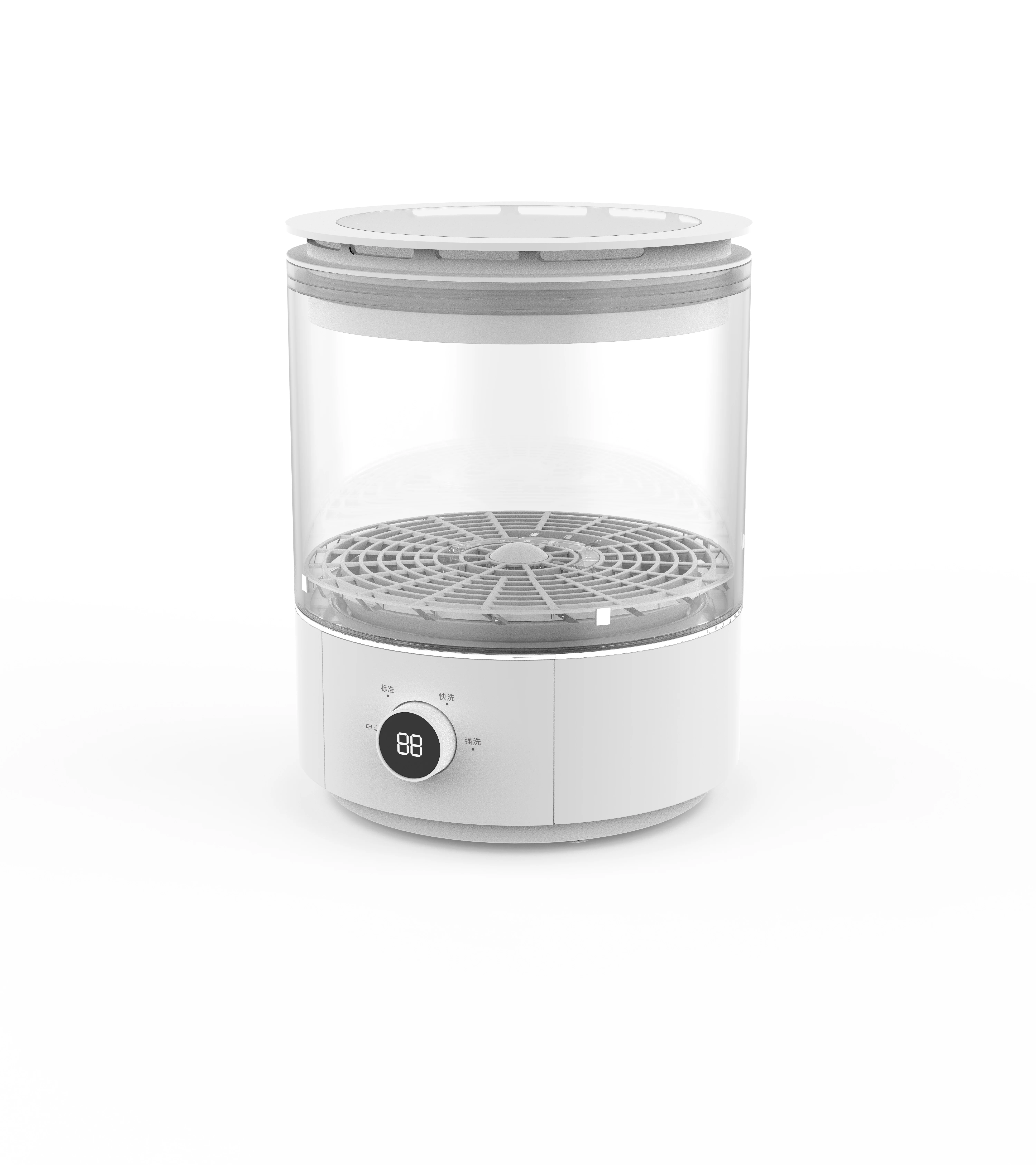 OEM ODM очиститель для фруктов и овощей, настольный резервуар 1,8 л, моечная машина для очистки овощей