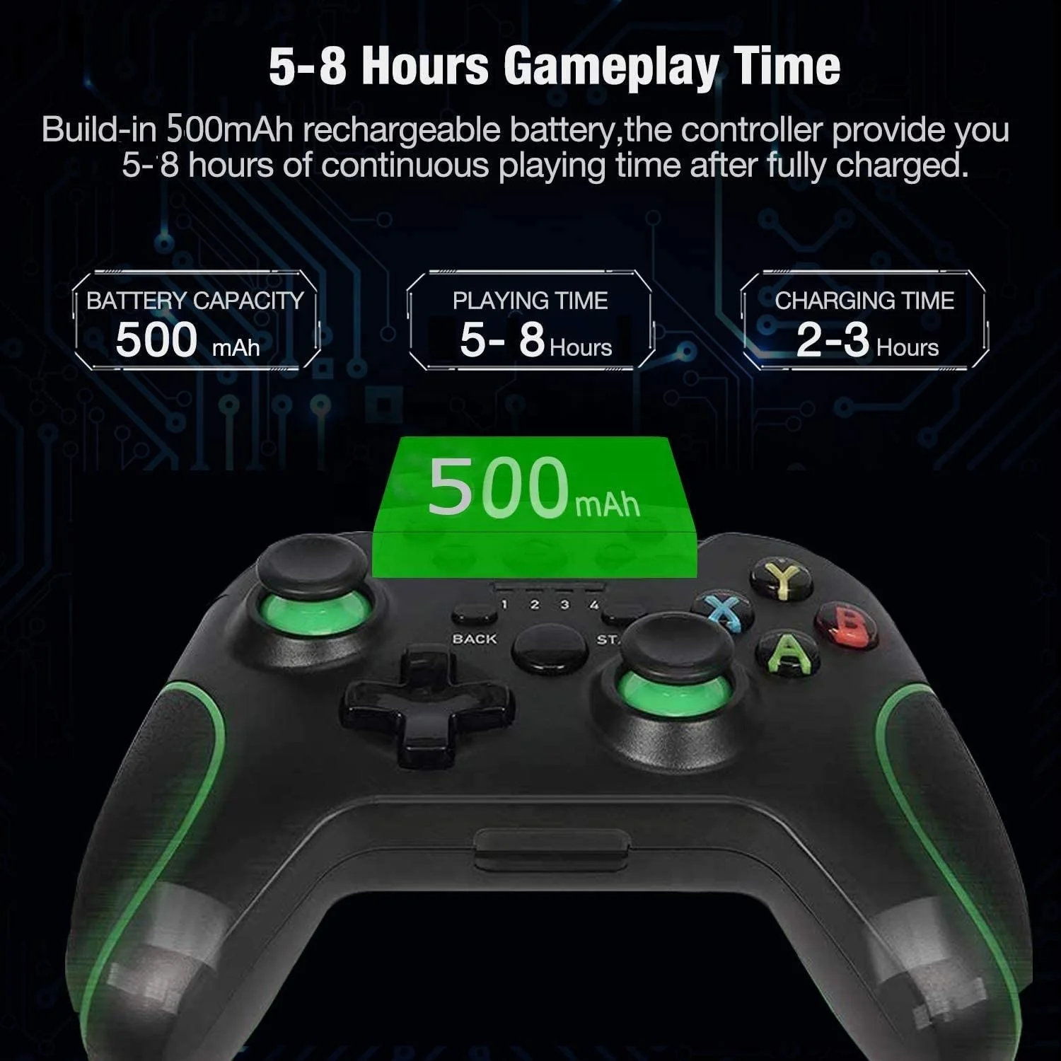  Беспроводной контроллер Xbox One по заводской цене совместимый с One/One S/One X и ПК со встроенной двойной