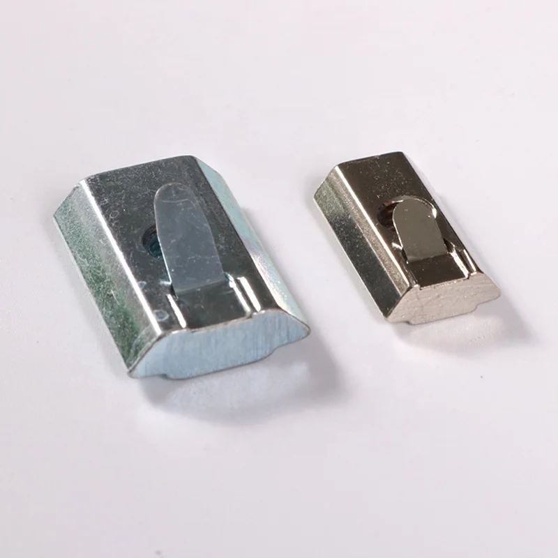 China Hardware Fastener Spring Leaf Roll In T Nuts For Aluminum Extrusion Profile