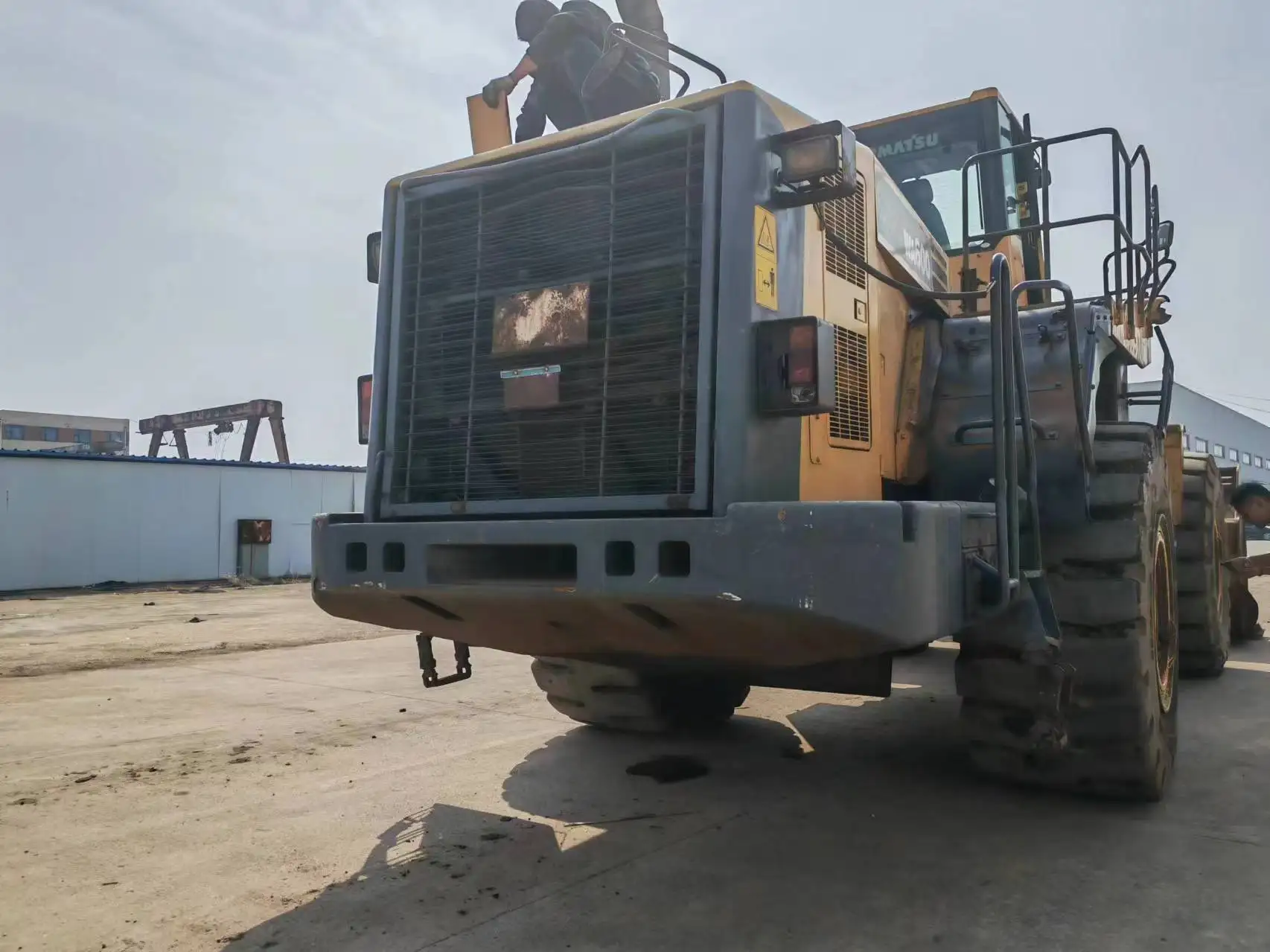 Wa600-3 колесный погрузчик komatsu для строительства 12 тонн модель 600 мощный фронтальный wa600-6