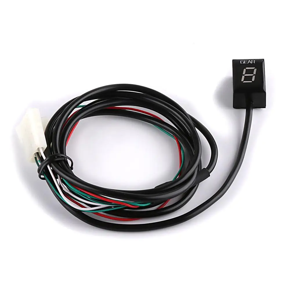 Motorcycle 6 Levels Speedometer Gear Display Indicator Ecu Plug Mount for Aprilla RSV4 Mille RS125 SL1000 Caponord 1000