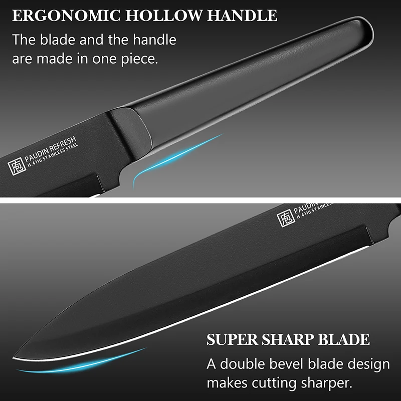 Horkin Big Discount Oem/Odm Customized 8 Inch Kitchen Knife Stainless Steel With Hollow Handle