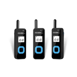 Super Mini Walkie Talkie Two Way Radio HELIDA T-M1 22 Channels FRS GMRS UHF 400-480MHz for Restaurant/Salon/School