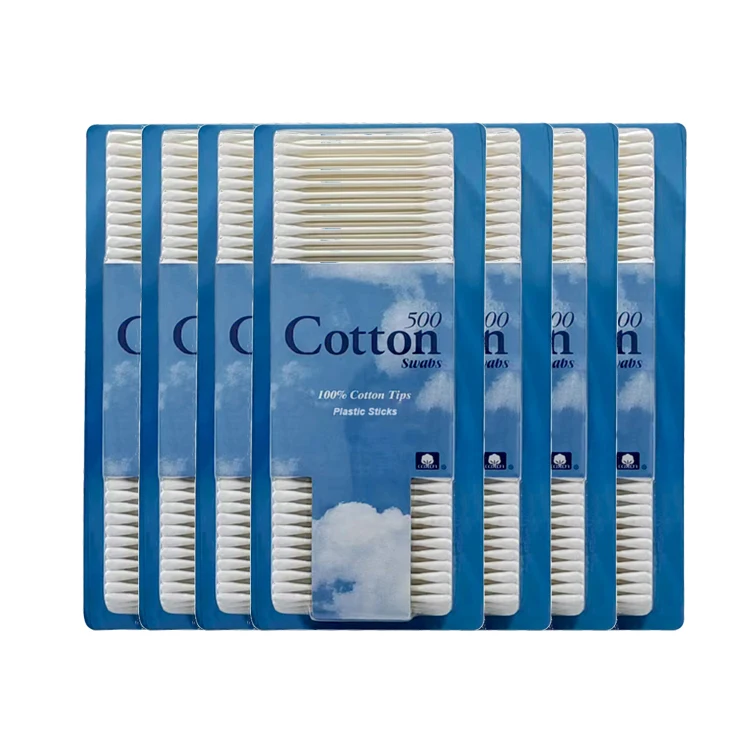 qtips cotton swabs maquillaje Ear Babies Qtip Double Head Cleaning Plastic Stick cotton swab