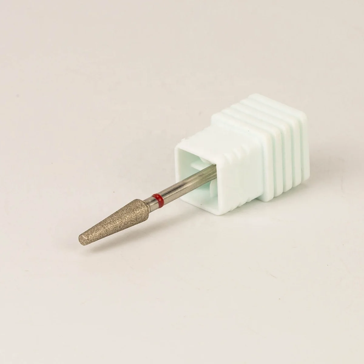 4.0mm Rotary Bur Burrs Safety  Professional Wholesale Tapered Barrel  Efile Manicure Cuticle Russian Diamond Nail Drill Bits