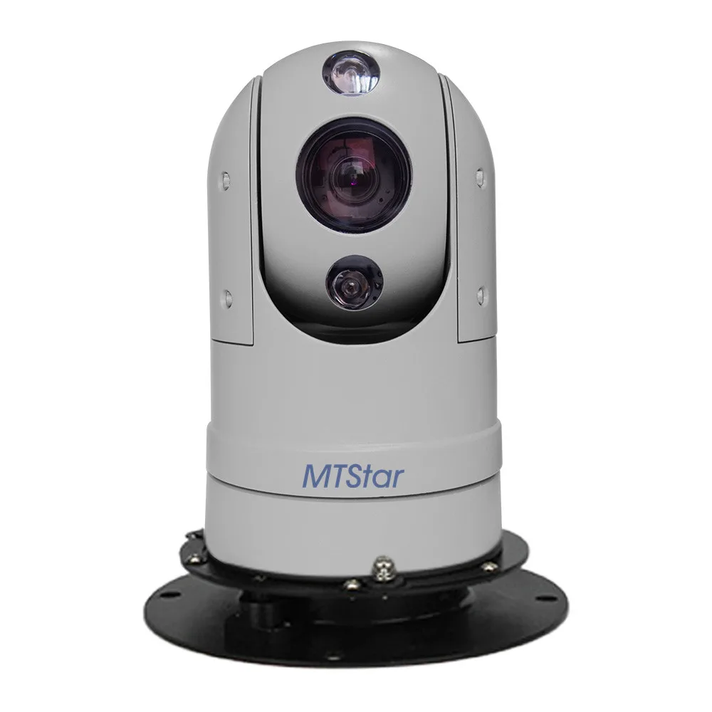 Mtstar 1080P 20X зум ночное видение транспортного средства IR PTZ камера H.265 HD-IP транспортных средствах Cctv Ip PoE NVR на открытом воздухе от 2