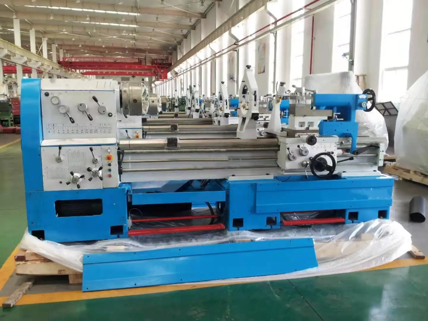Automatic Horizontal Manual Centre Length Torno Mechanical Metal Lathe